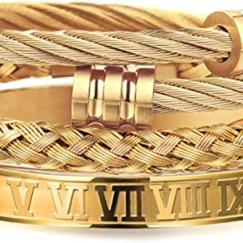 Gold Bangle Bracelet